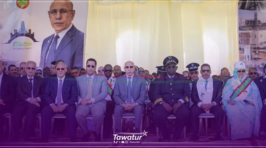  رئيس الجمهورية يطلق من مقاطعة الرياض البرنامج الاستعجالي لتنمية مدينة نواكشوط