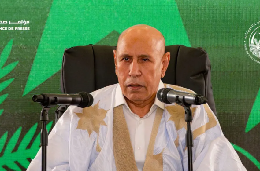  غزواني: لدينا اتفاق شراكة مهم مع إيكواس ينتظر التصديق عليه